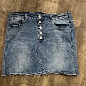 Kensie Blue Denim Skirt
